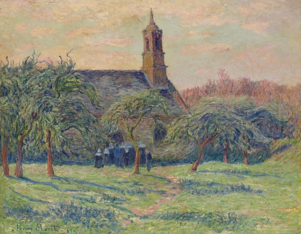 House on the Hill by Henry Moret